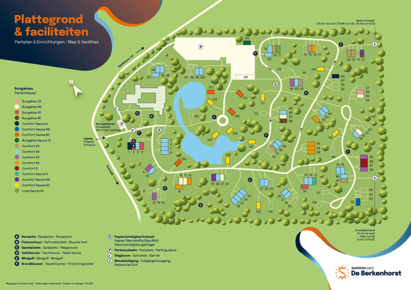 Plattegrond van Summio Parc De Berkenhorst