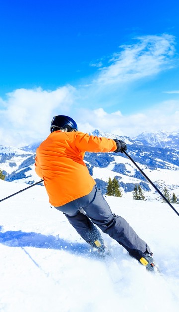 Vielseitiges Skigebiet mit Off-Piste-Möglichkeiten 
und einem kinderfreundlichen Skigebiet