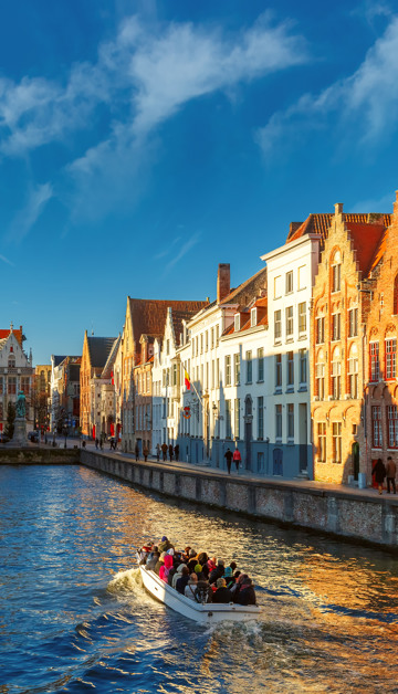 Excursion d’un jour à Bruges pendant votre séjour à Nieuwvliet-Bad