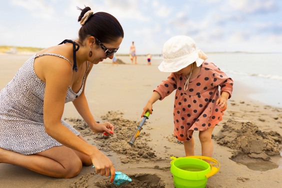 Aufenthalt in einem Ferienpark in Holland am Meer mit Kindern