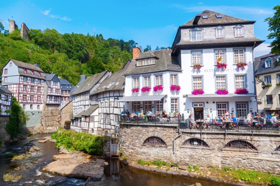 Het idyllische Eifelstadje Monschau