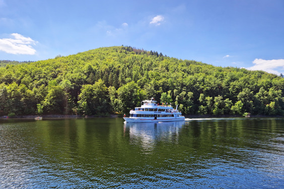 Enjoy the surrounding area from the water
