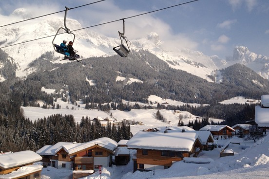 Vielfältiges und großes Skigebiet in Österreich