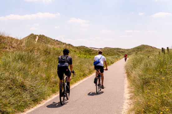 Prachtige fietstocht door de duinen