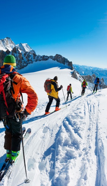Vivez des vacances de sports d’hiver magiques à Vallorcine
avec un équipement de qualité