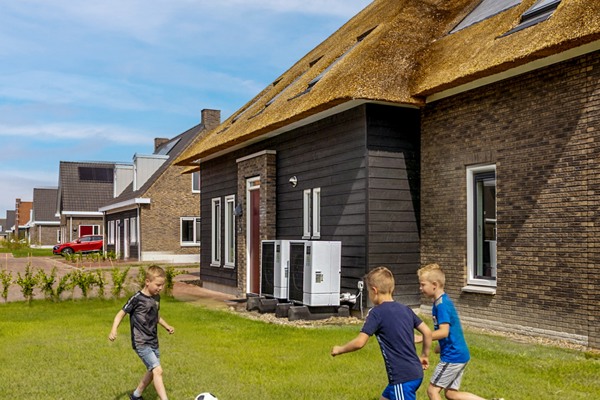 Vakantiepark in aanbouw