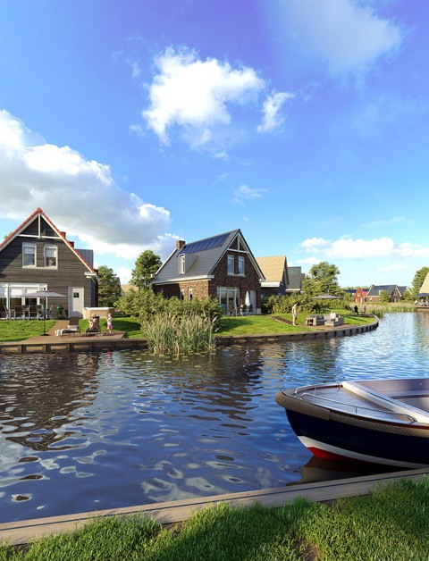 Uw eigen luxe vakantiewoning
nabij het IJsselmeer