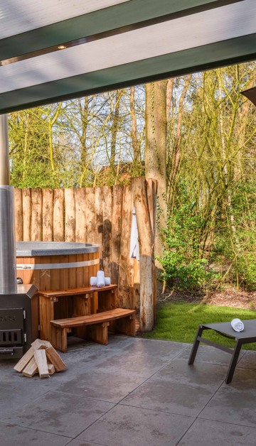 Ontspan in de sauna of het bubbelbad