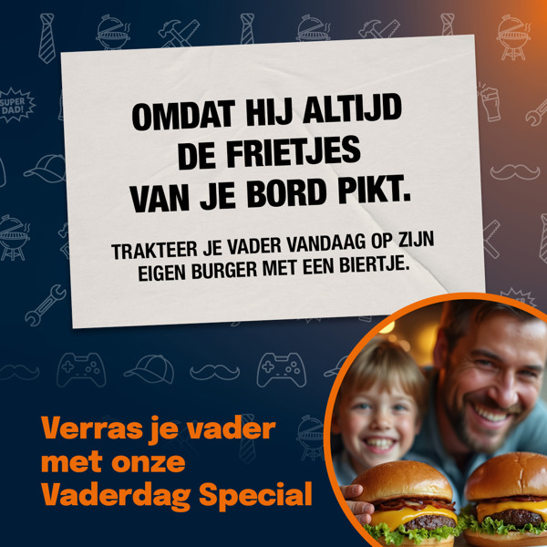 Verras papa deze Vaderdag!