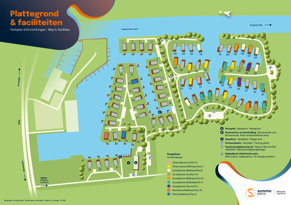 Plattegrond van Summio Waterpark Zwartkruis